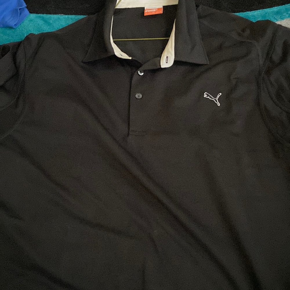 Black puma shirt